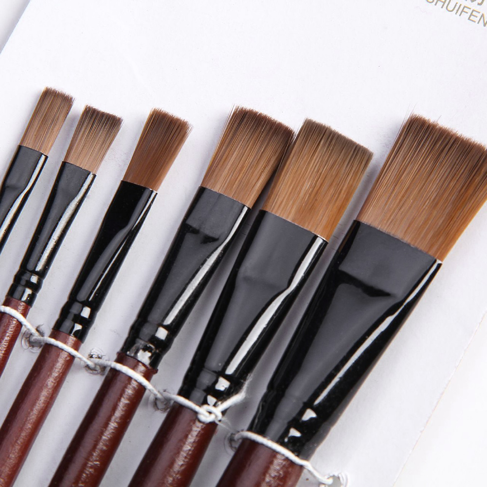 Gouache Paint Set - Conjunto de escovas de guache com