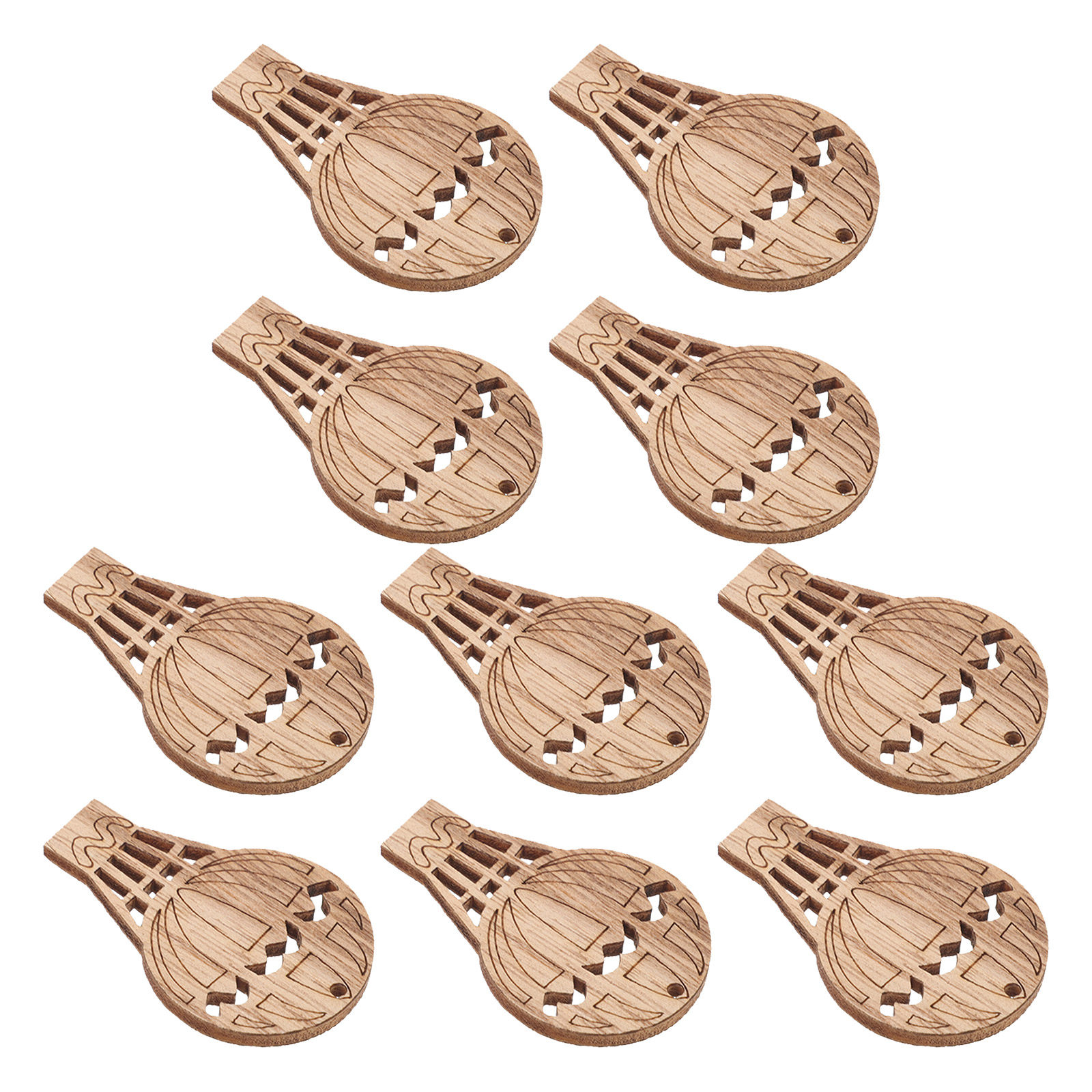 10 peças de madeira para balão - Art And Craft For Nursery avaliação e preço