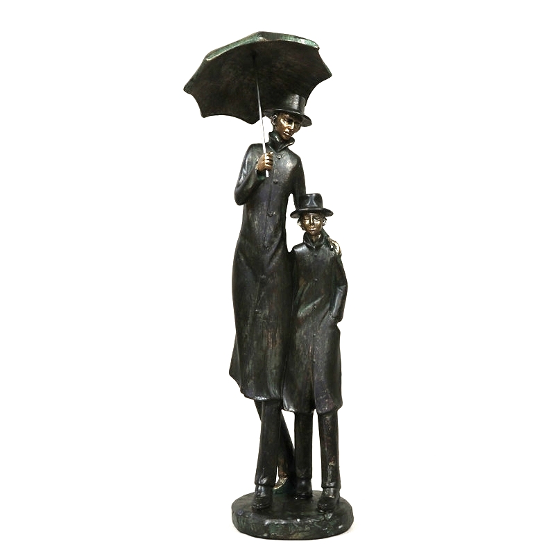 Estátua vintage de pai e filho - Art And Craft For Father'S Day avaliação e preço