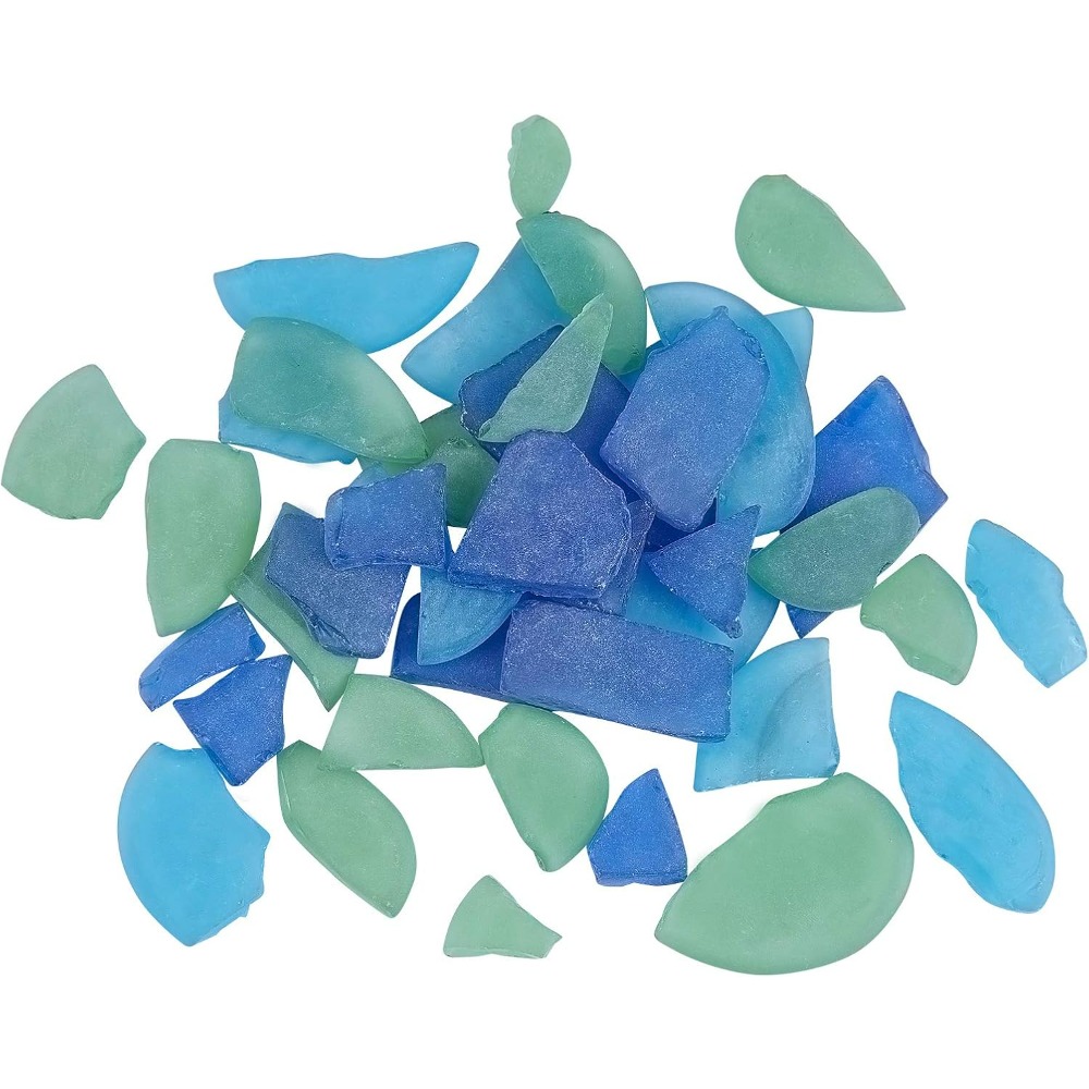 3 cores de vidro cobalto azul  - Art Craft Kit avaliação e preço