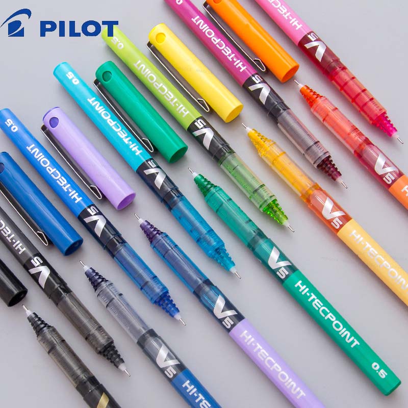 Canetas de Gel Multicoloridas  - Pilot Pen V5 avaliação e preço