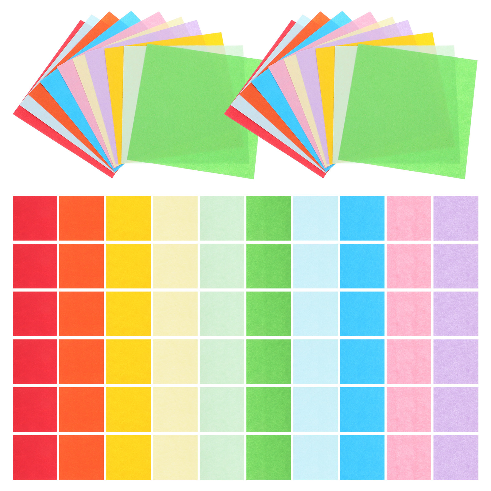500 folhas de papel para origa - Art Craft With Paper avaliação e preço