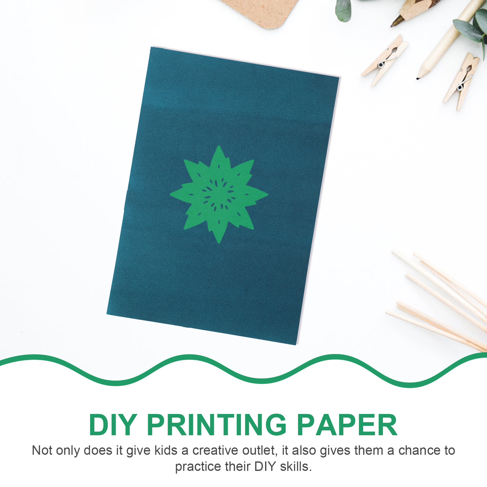 28 Folhas de Papel Solar Ciano - Art Craft With Paper avaliação e preço