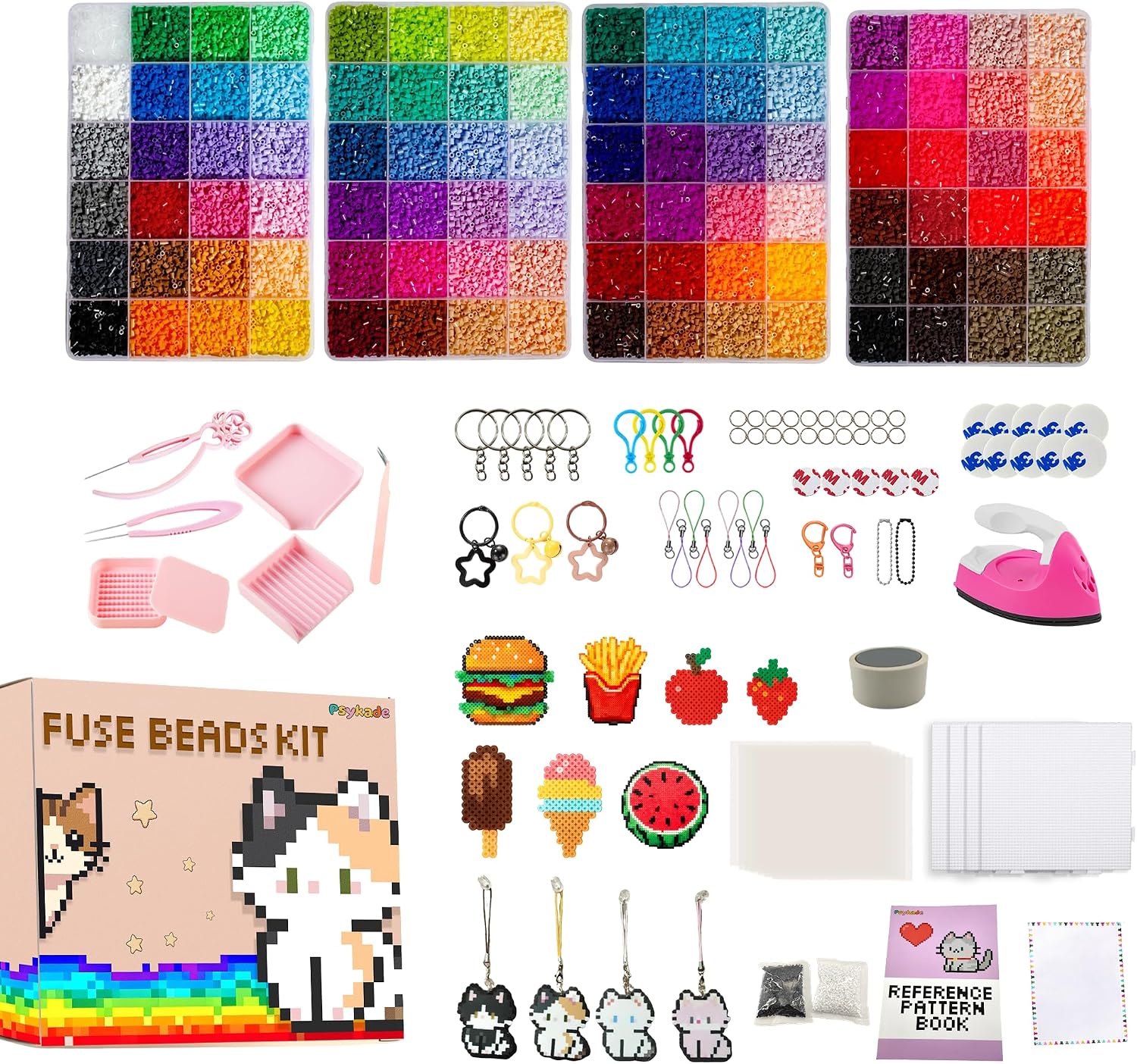 Kit de Miçangas Fusíveis - Fác - Art Craft Kit avaliação e preço